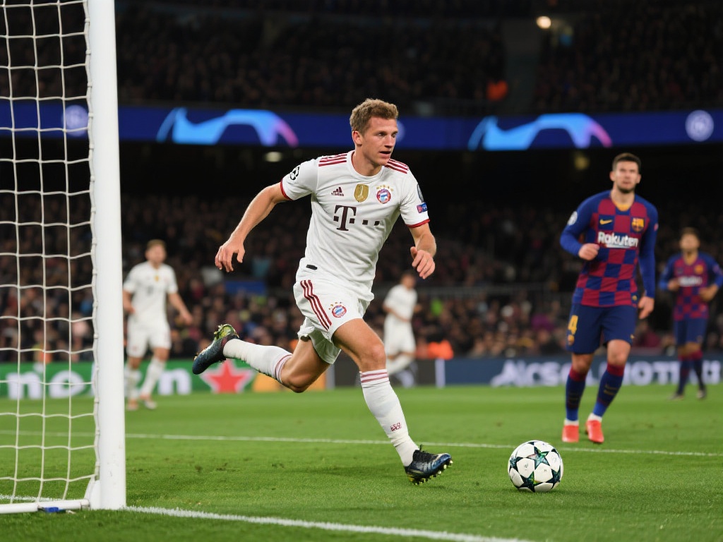 托马斯·穆勒的机敏一球：站位大师的灵巧表