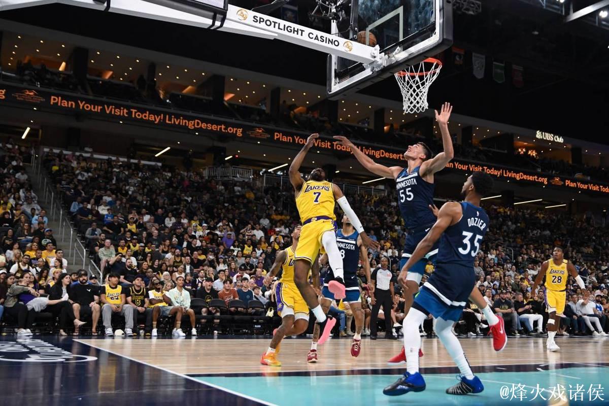 浓眉36+16詹皇16分 湖人击败森林狼迎赛季首胜